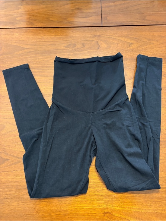 Motherhood Maternity Pants - Motherhood Maternity Black Maternity Leggings with High Waist Panel